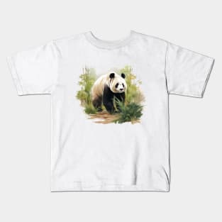 Giant Panda Kids T-Shirt